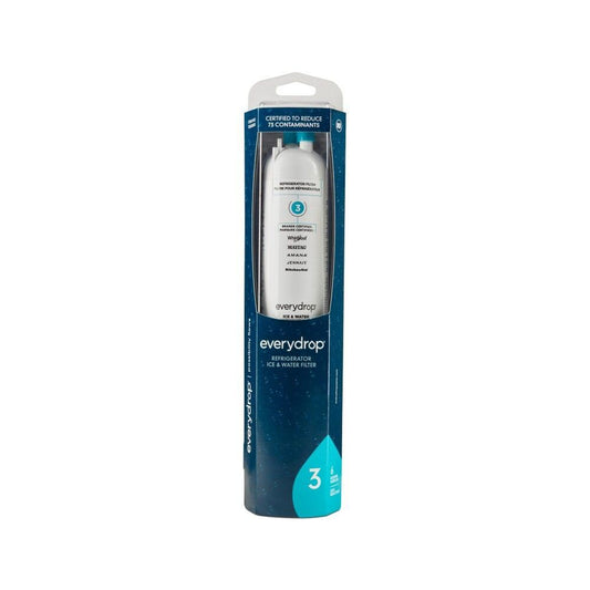 everydrop® by Whirlpool Ice and Water Refrigerator Filter 3, EDR3RXD1, Single-Pack