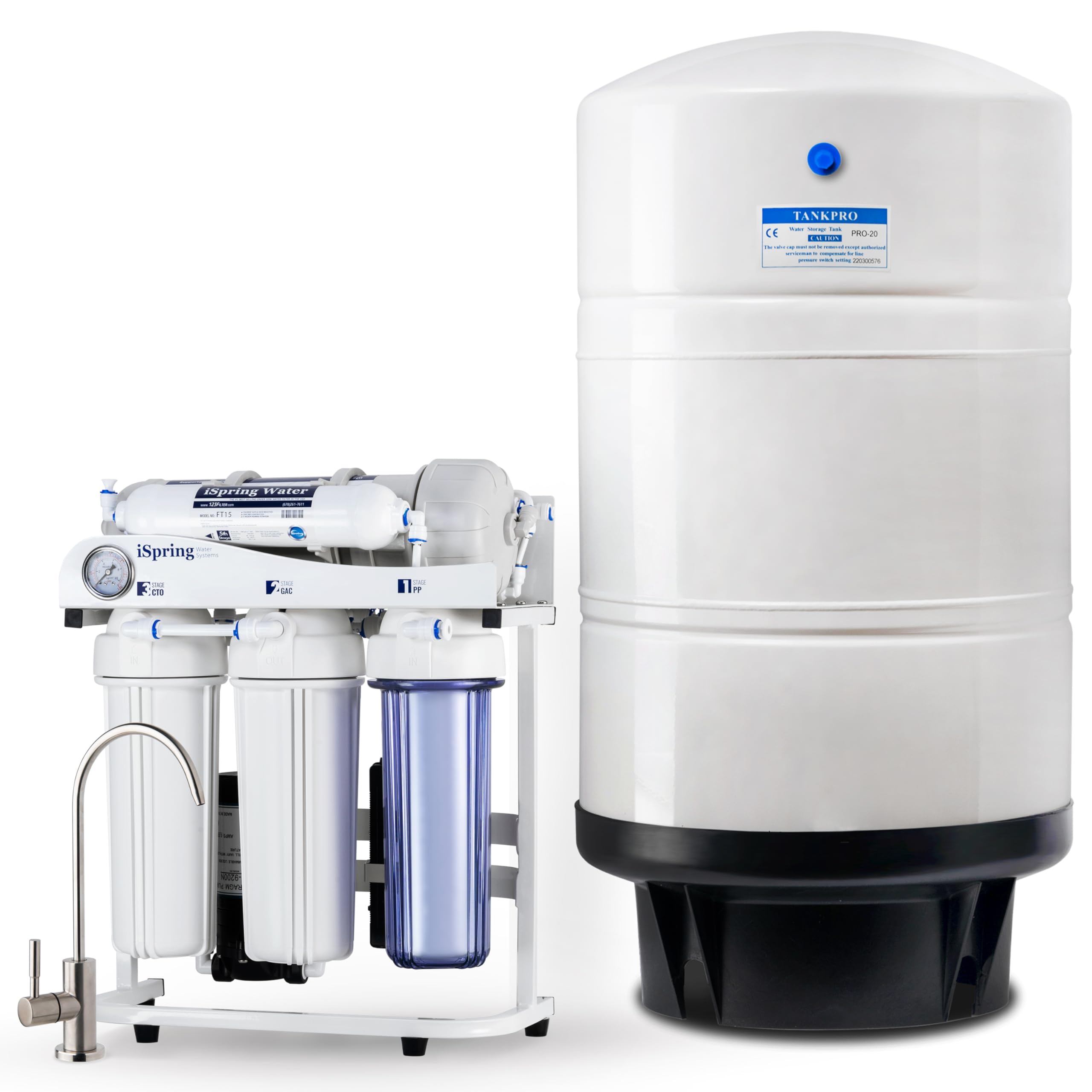 500 GPD RO & 20 Gallon Tank