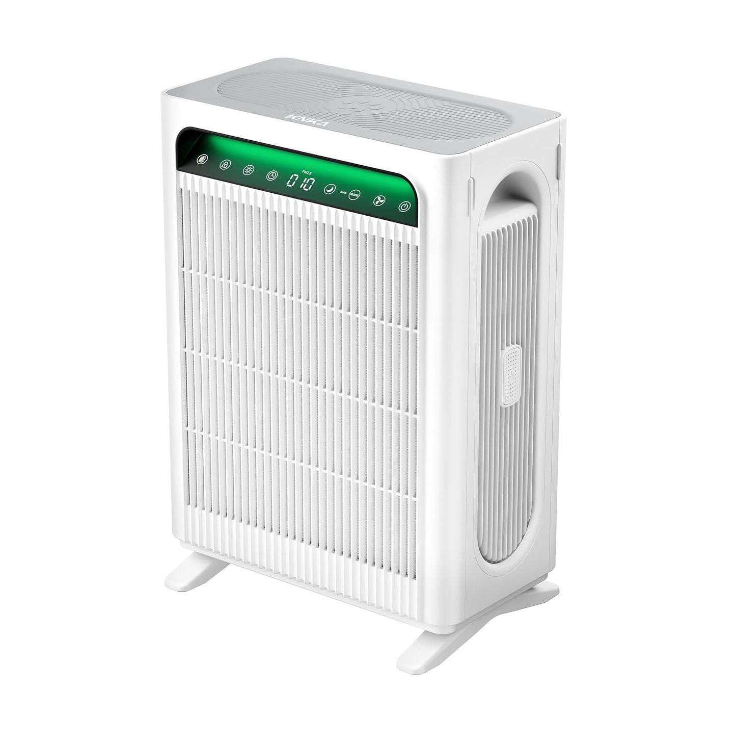 KNKA APH4000 HEPA Air Purifier for Large Rooms, with AQI Display & Pet Mode