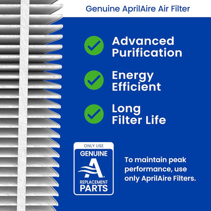 AprilAire 213 Replacement Filter for AprilAire Whole House Air Purifiers - MERV 13, Healthy Home Allergy, 20x25x4 Air Filter (Pack of 2)