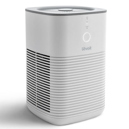 LEVOIT Air Purifiers for Bedroom Home Dorm, AHAM VERIFIDE, 3-in-1 Filter Cleaner With Aroma Pad, Filters Smoke, Allergens, Pet Dander, Odor, Dust, Office, Desktop, Core Mini-P, White